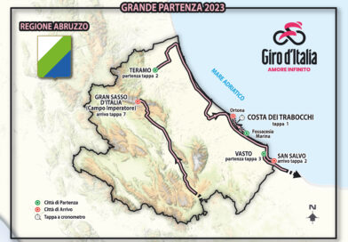 Giro d’Italia 2023: in Abruzzo la Grande Partenza. Altimeria delle tappe