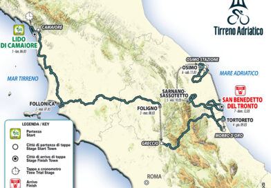 Tirreno-Adriatico 2023: sette tappe dal 6 al 12 marzo. Altimetrie e curiosità